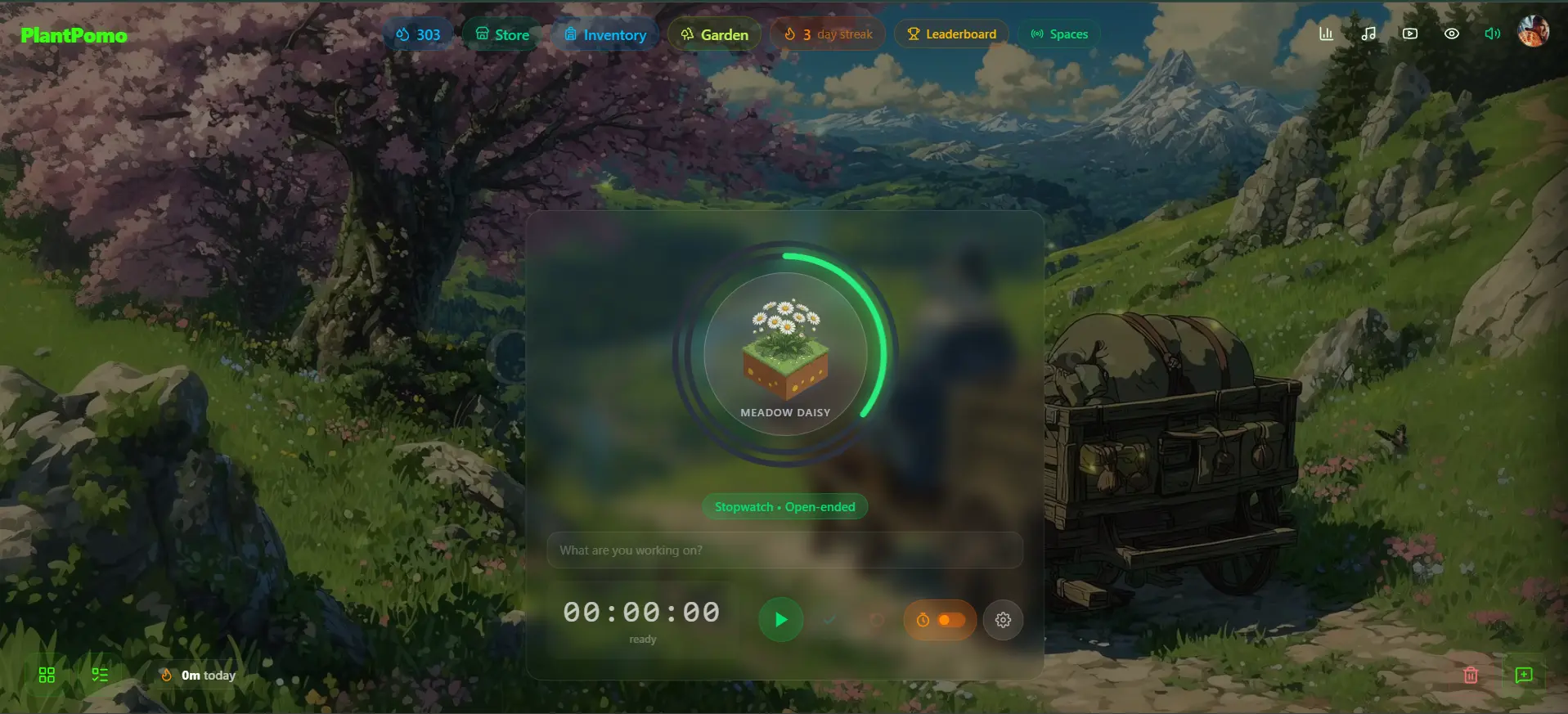 PlantPomo App - Focus Timer