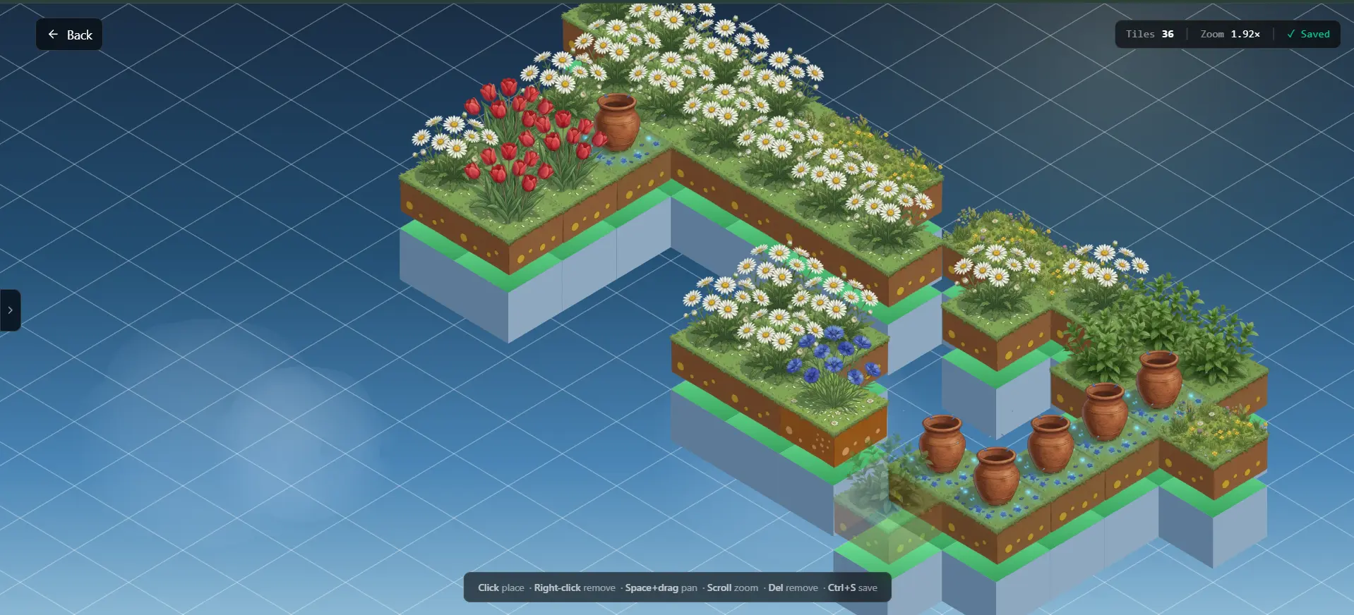 PlantPomo Garden - Growth Visualization